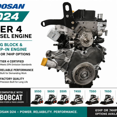 Doosan D24 2.4L Diesel Engines Long Block