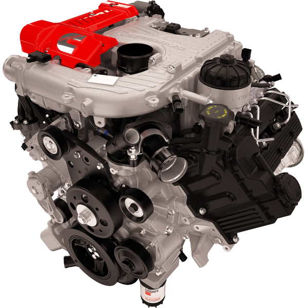 Remanufactured heavy-duty diesel engine